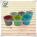 home decoration small metal round colourful unique candle holder